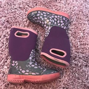 Girls BOGS Waterproof Boots